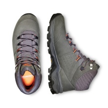 Mammut Buty trekkingowe Nova Mid IV Nubuk skórzany (All-Terrain, skórzane wnętrze) czarny/czerwony damskie